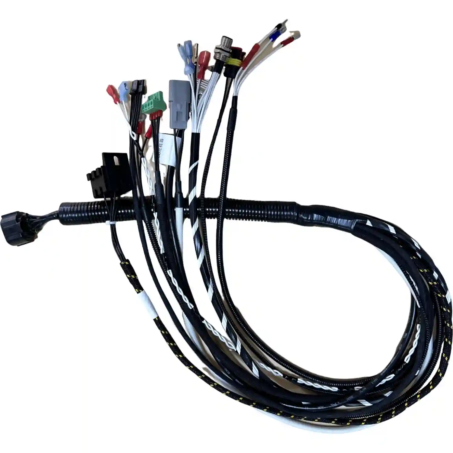 Rapid prototype cable samples on engineering bench